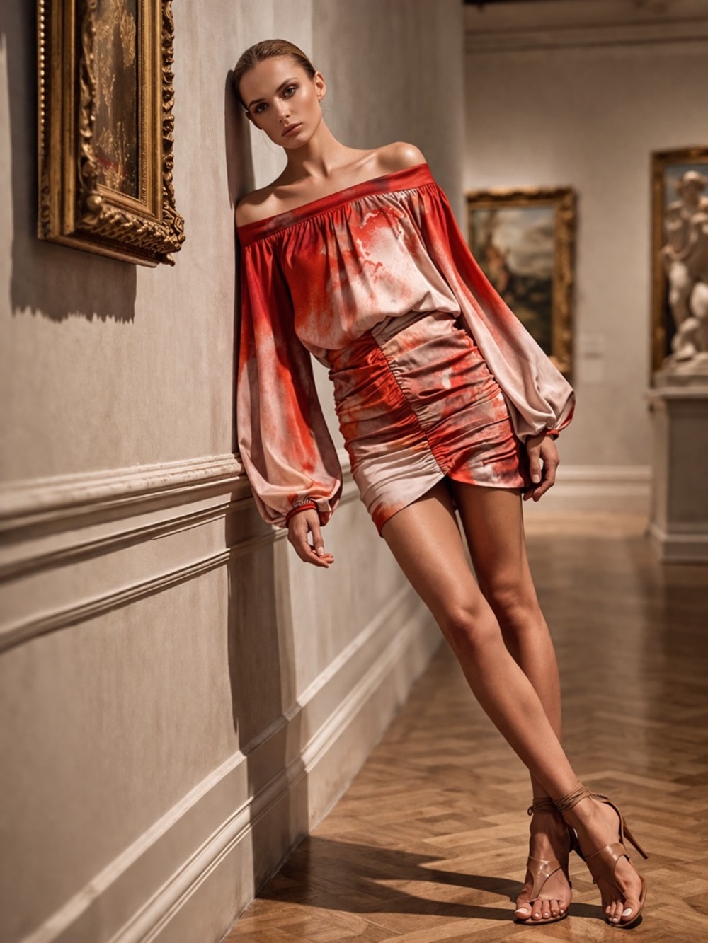 Silvia Tcherassi Claudette Silk Mini Dress Floral Maroon XS NWT